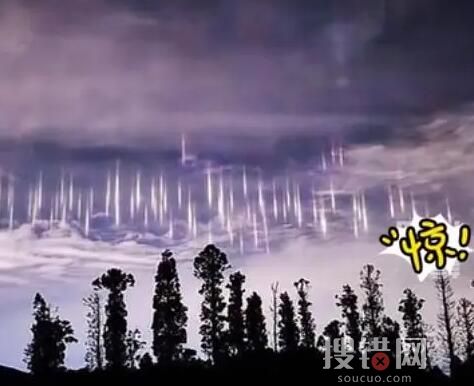 韩国济州岛夜空出现不明“光柱” 竟是当地渔民干的？