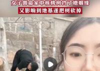 女子算命核桃树挡姻缘家人将树砍掉 具体事件经过是什么?