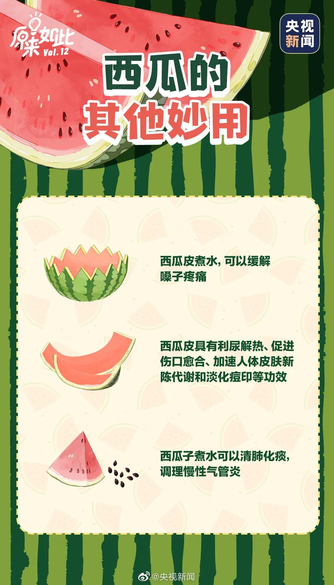 无西瓜，不夏天！挑瓜大法送上！这种西瓜别吃