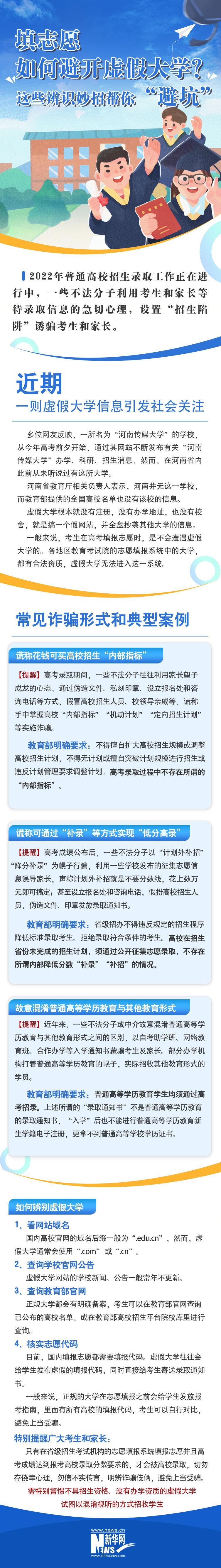 填志愿如何避开虚假大学？这些辨识妙招帮你